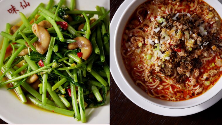 ザ・コンダーハウス×矢場味仙の台湾ラーメンコラボの様子