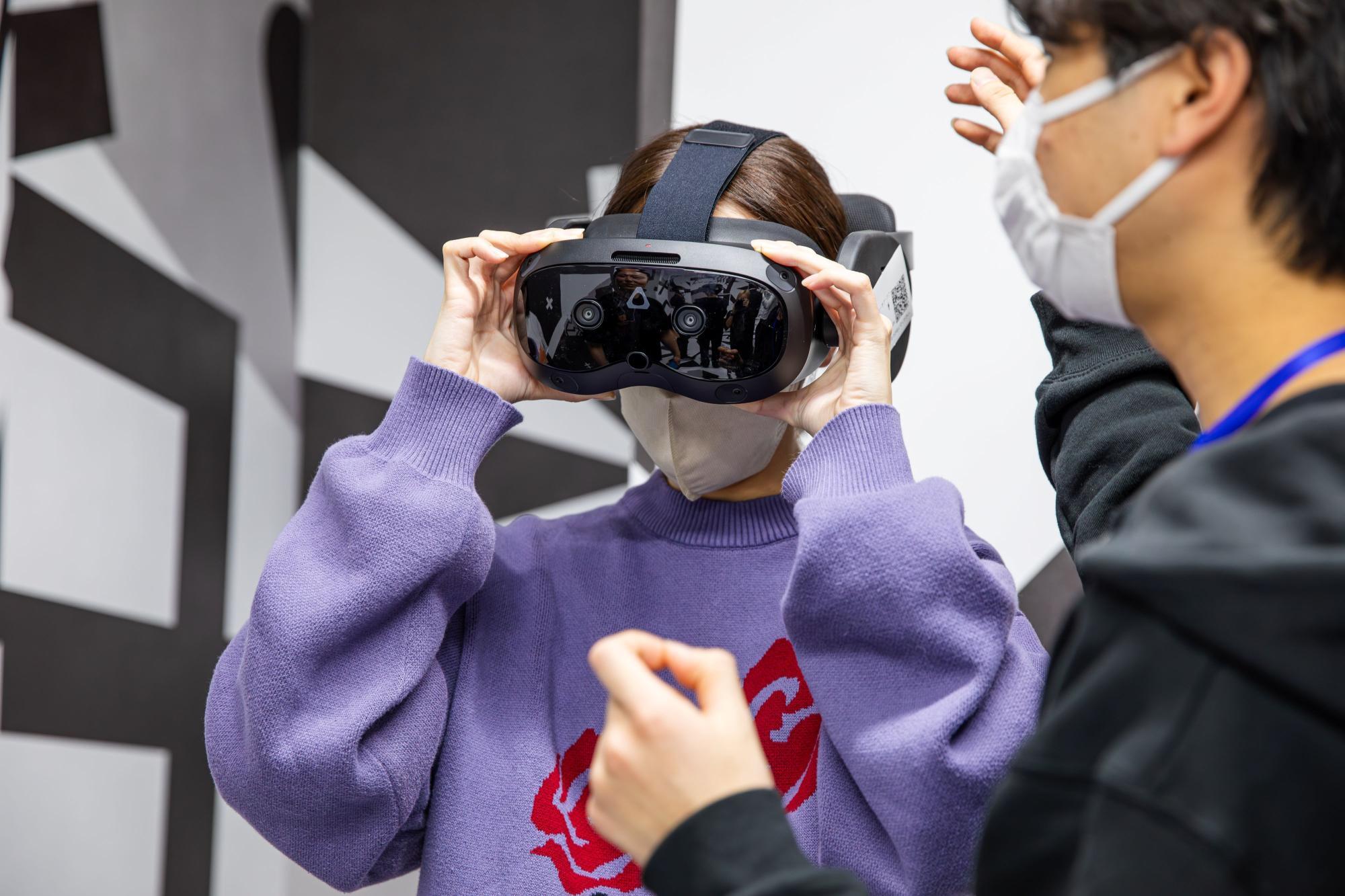 IMMERSIVE JOURNEY 名古屋のXRアトラクションの様子