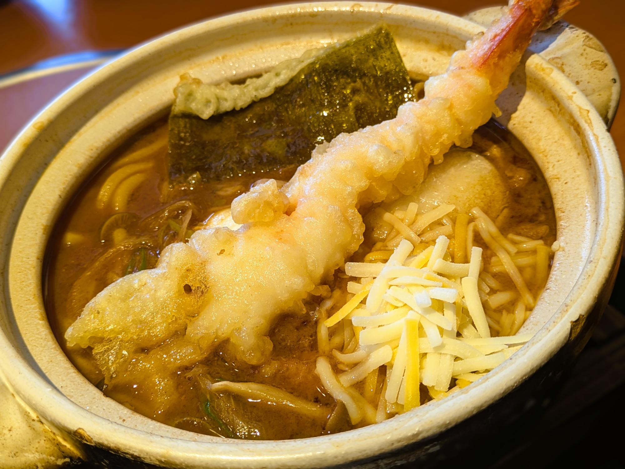 和食さとの味噌煮込みうどん