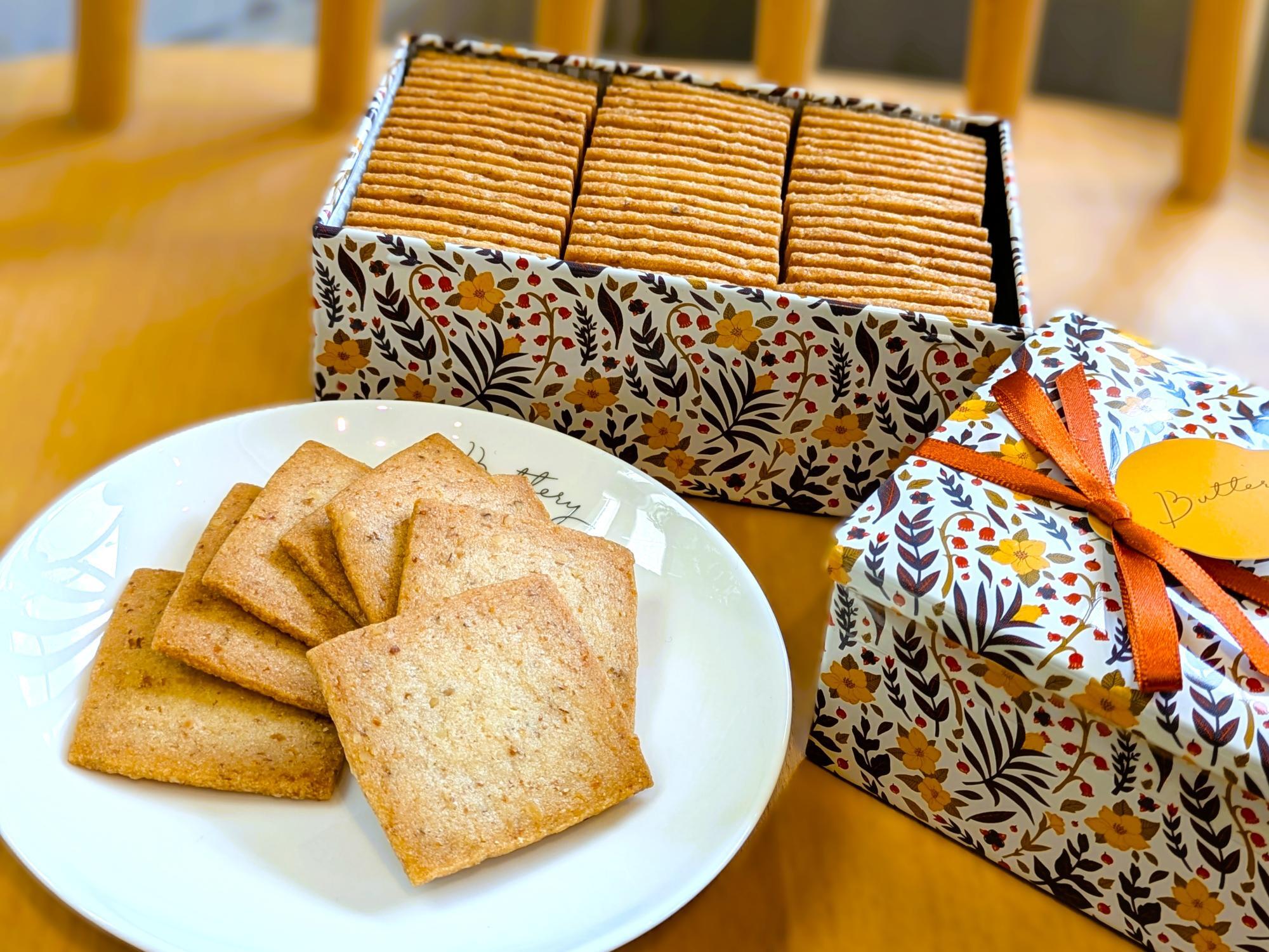 Butteryのメープル香るクッキー缶