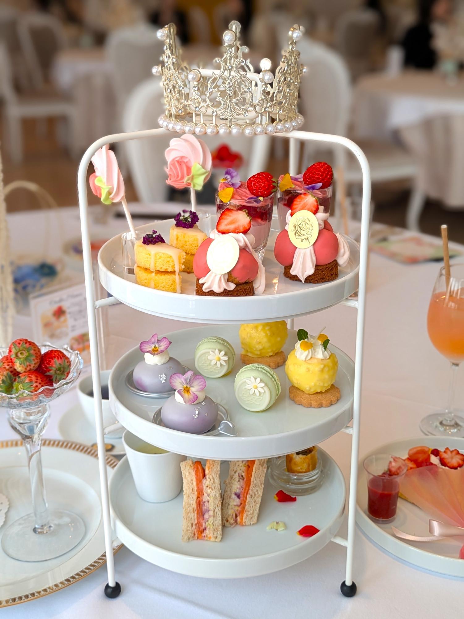 星ヶ丘迎賓館アートグレイスクラブの春いちごアフタヌーンティー