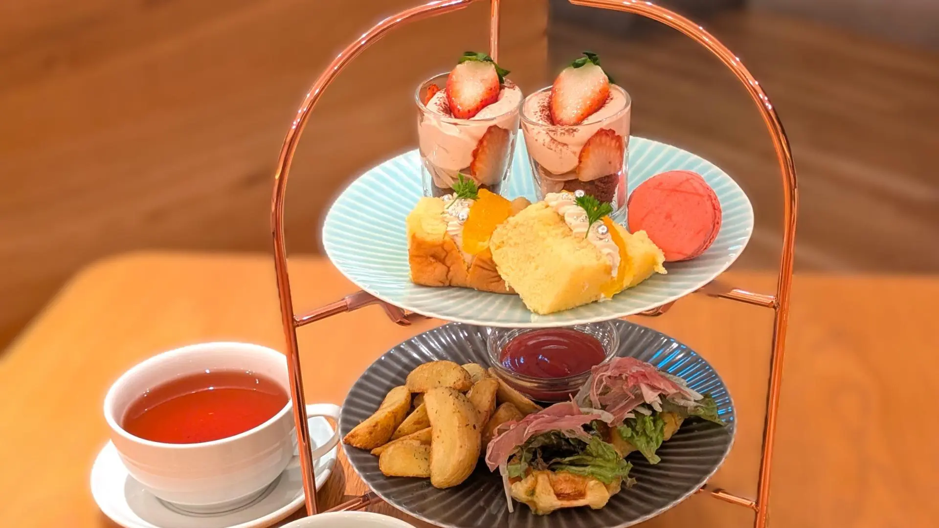 chano-ma 名古屋アフタヌーンティー 名古屋カフェ 子連れカフェ 季節のアフタヌーンティー